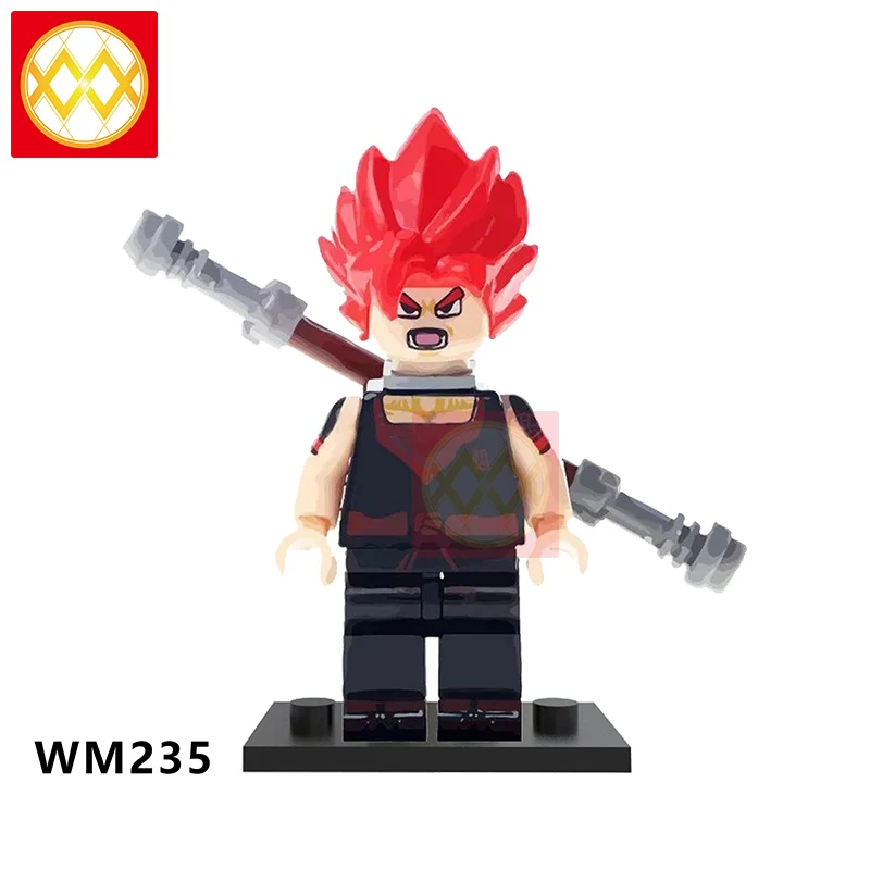 WM235 Dragon Ball Z строительные блоки Гоку Вегета Мастер Роши криллин стволы супер Saiyans Аниме Коллекция игрушек для детей Подарки - Цвет: WM235