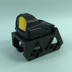 Black w High Mount P2 Тактический Микро рефлекс Открытый Красный точка зрения 3 MOA с высоким креплением пистолет RMR DOCTER оптика для винтовки или ружья Охота - Цвет: Black w High Mount
