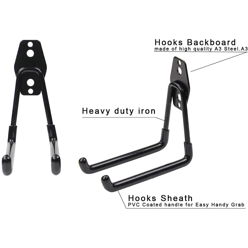 Гаражные крючки для гаражного хранения настенный органайзер инструментов