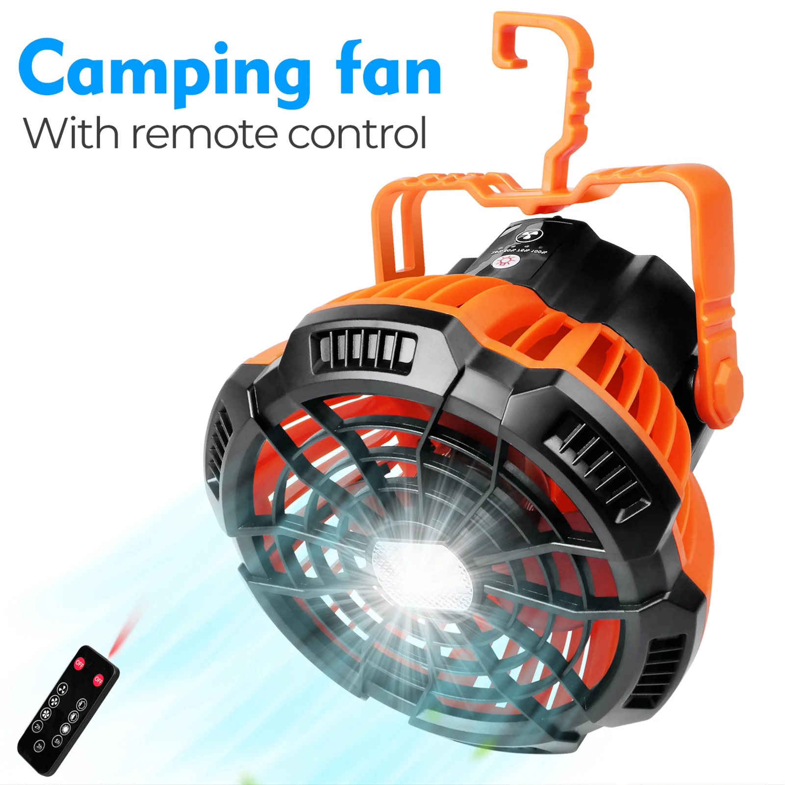 

Outdoor 2-in-1 Fan Lantern Hanging Power Bank Tent For Camping Climbing Hiking Fishing Equipment