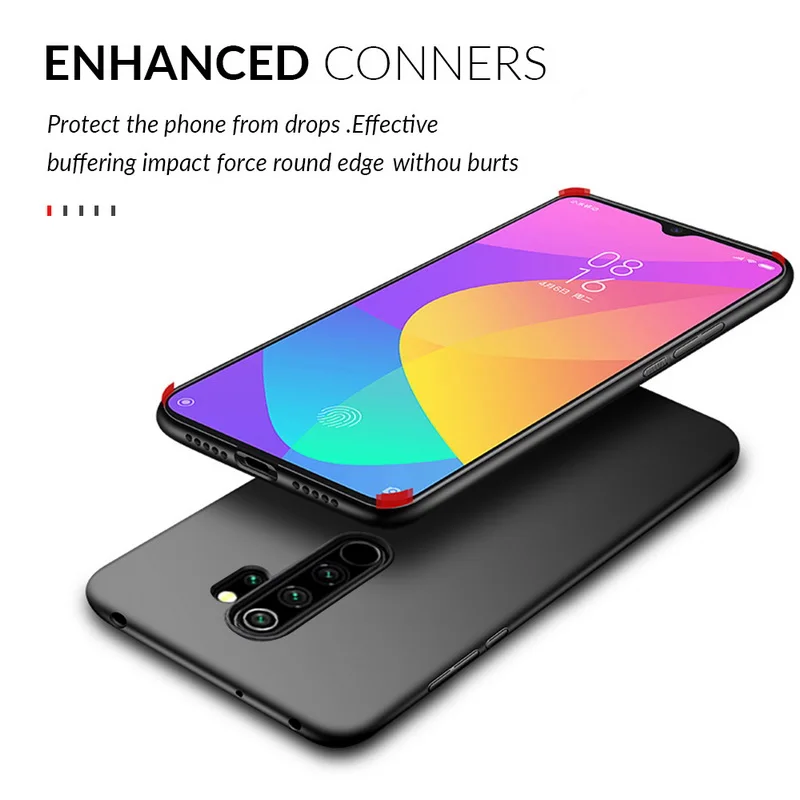 Slim Hard PC Case For Xiaomi Redmi Note 10 9 8 Pro 9s 9T 11s Mi 10T 11 Lite Poco X3 NFC M3 F3 11T Anti-skid Matte Back Cover | Мобильные