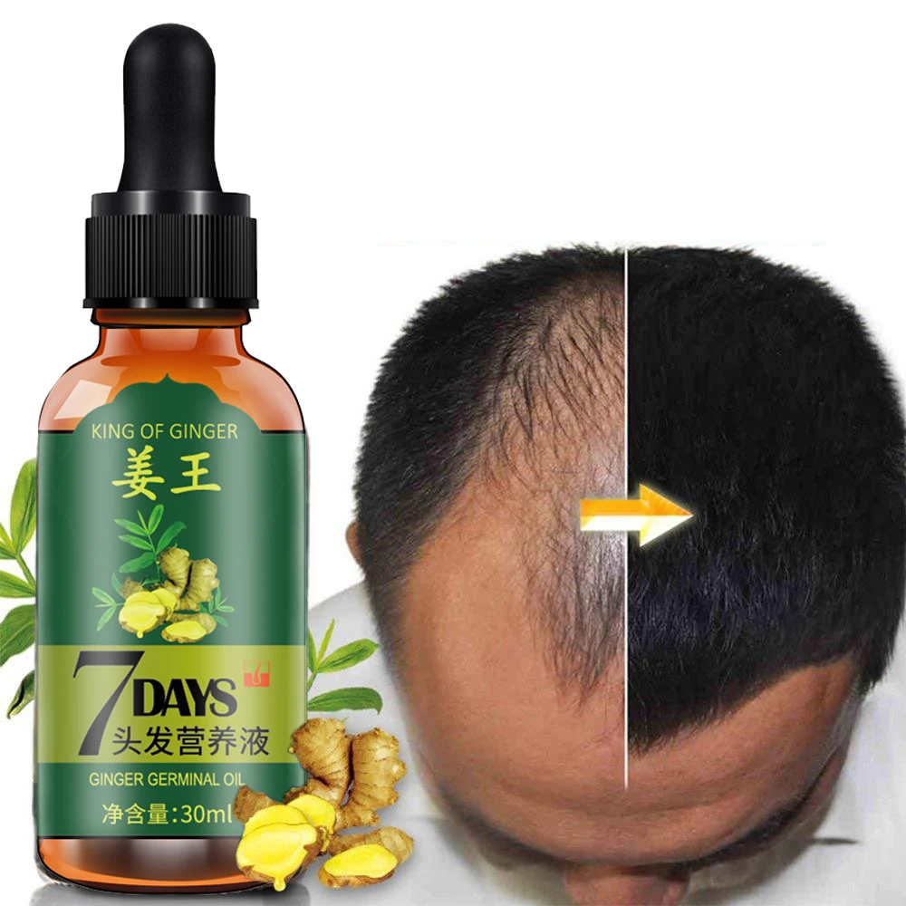 

Hair Growth Essential Oils Ginger Germinal Oil Fast Hair Growth Anti-Hair Loss Alopecia Treatment Beauty Dense Hair Growth Serum