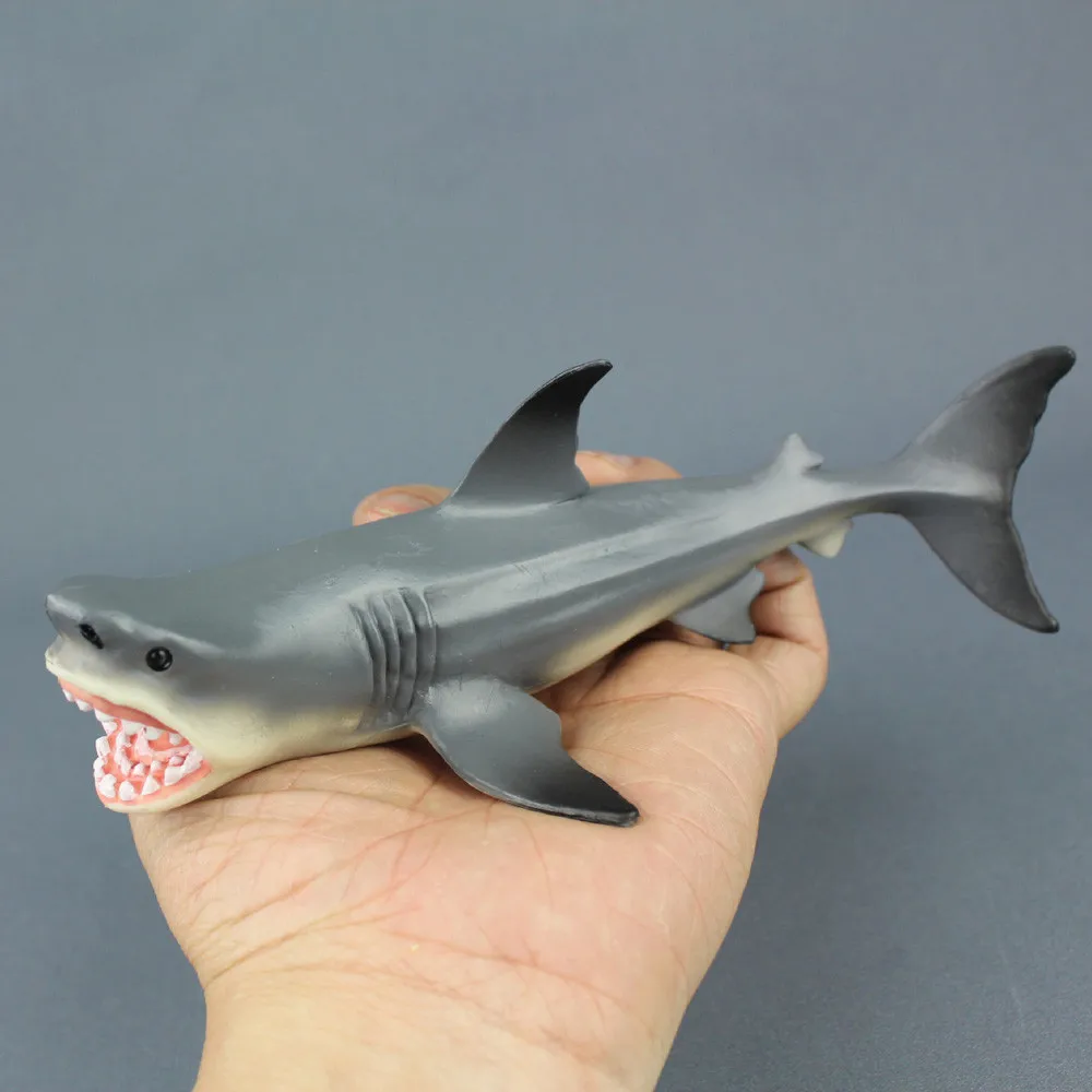 Игрушка своими руками Megalodon доисторических океан образования фигурка животного
