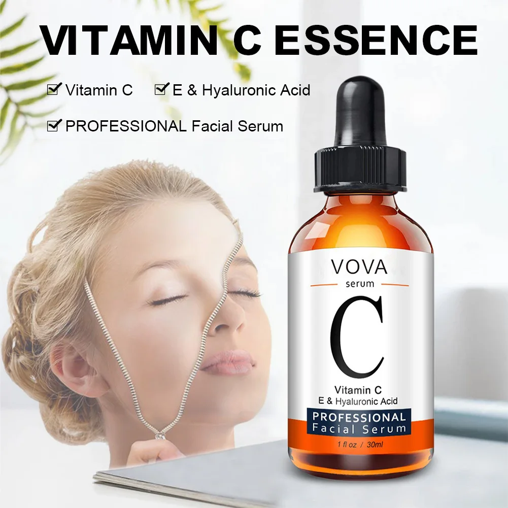 

Vitamin C Serum Reduce Dark Spots and Dark Circle Wrinkles Improve SKin Elasticity Facial Serum Anti-Aging Serum for All Skins