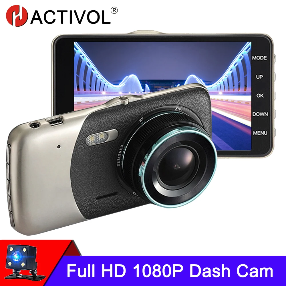 Видеорегистратор Автомобильный видеорегистратор Full HD 1080P для авто автомобильная