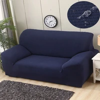 1pcs living room sofa cover waterproof universal non slip solid color living room sofa cover pet diaper cover 1234 seat