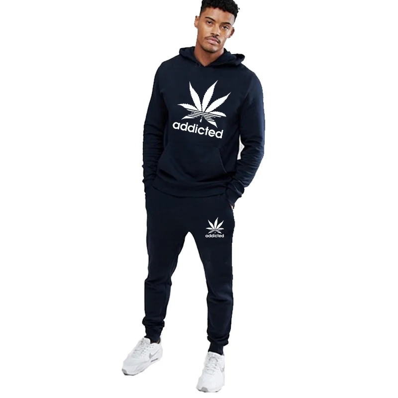 Новинка 2021 модный брендовый спортивный костюм большого размера мужские