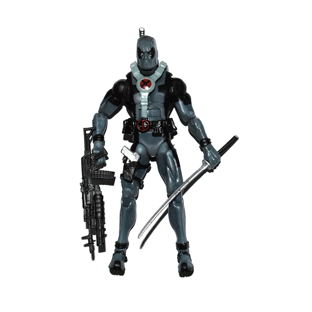 Мл легенды Комикс Супер герой X Force Дэдпул серый костюм экшн фигурка свободная|action