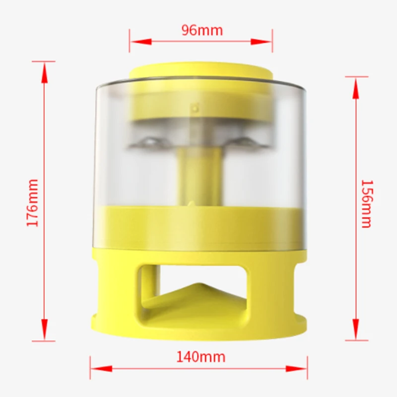 

Pet Feeding Toys Ejection Puzzle Training Slow Food Toys Pet Automatic Feeder Transparent Round Fun Leaking Device