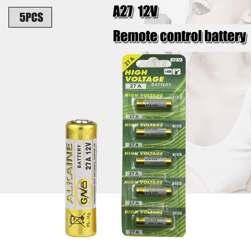 5 шт. щелочные аккумуляторы 27A/MN27/GP27A/L828/A27 12 В|Батарейки| |
