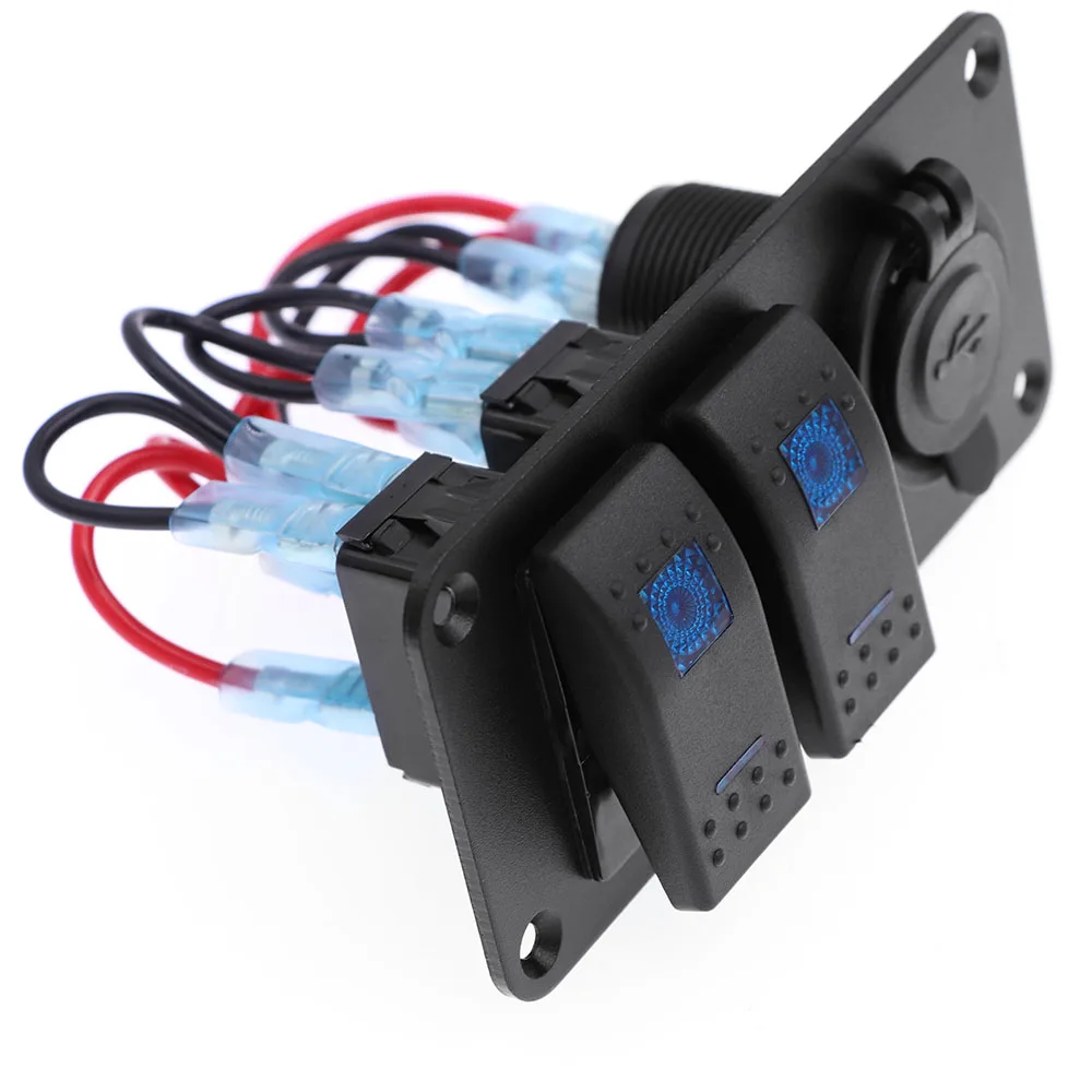 2 группы переключателей панель для лодки яхты морской мотоцикл грузовик