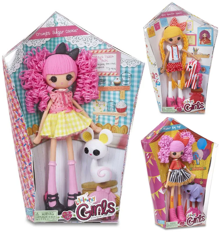 Новые куклы для девочек Lalaloopsy 25 см с питомцем модные фигурки детские игрушки