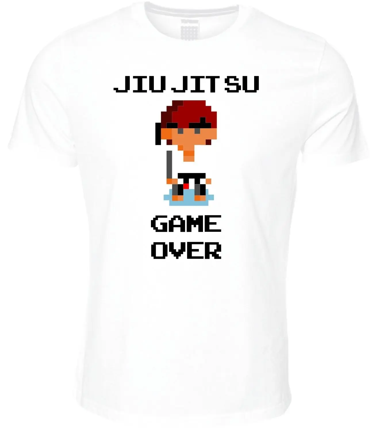 Новинка 2020 Мужская футболка BJJ Pixel в бразильском стиле для джиу джитсу с боевыми