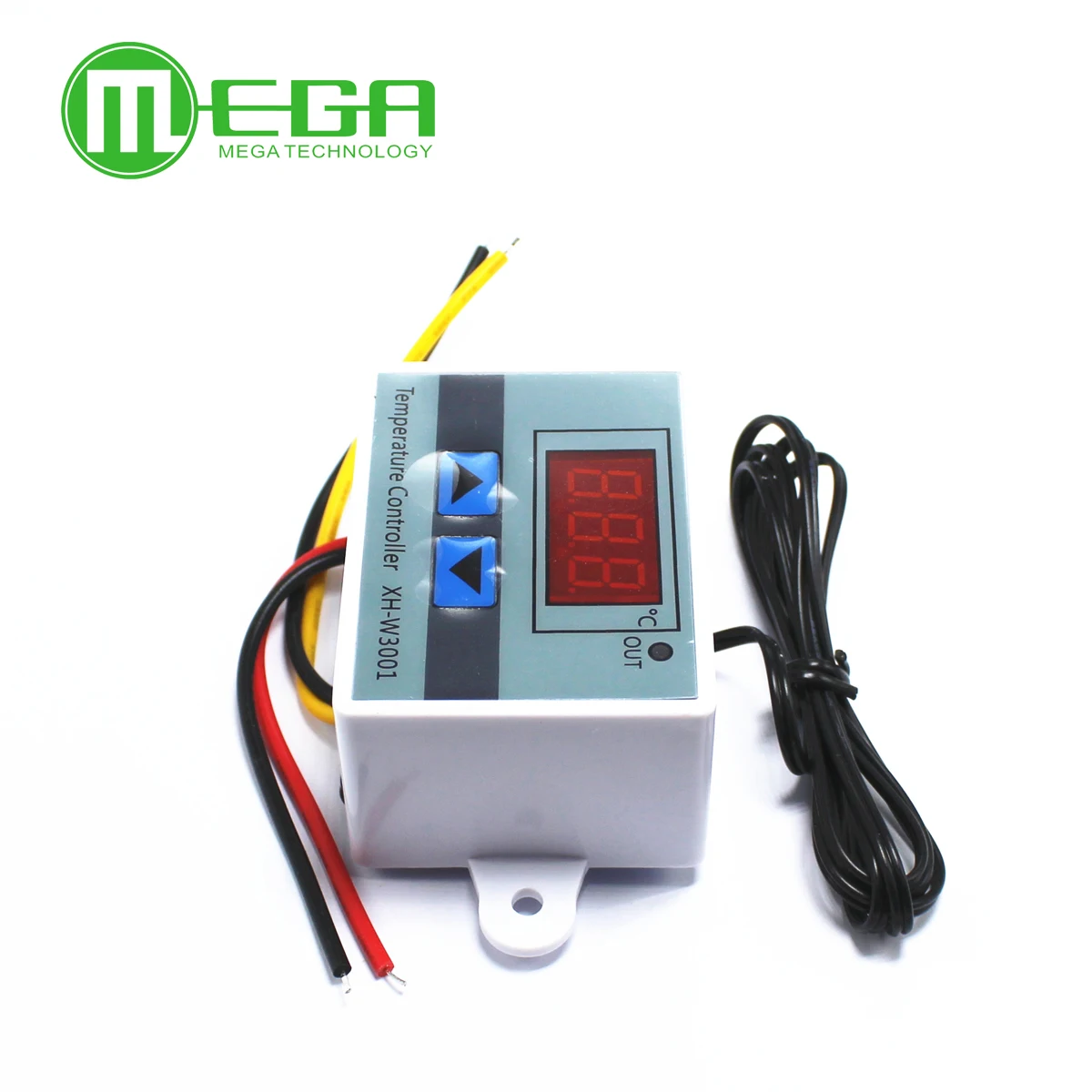 

W3001 Digital LED Temperature Controller 10A Thermostat Control Switch Probe XH-W3001