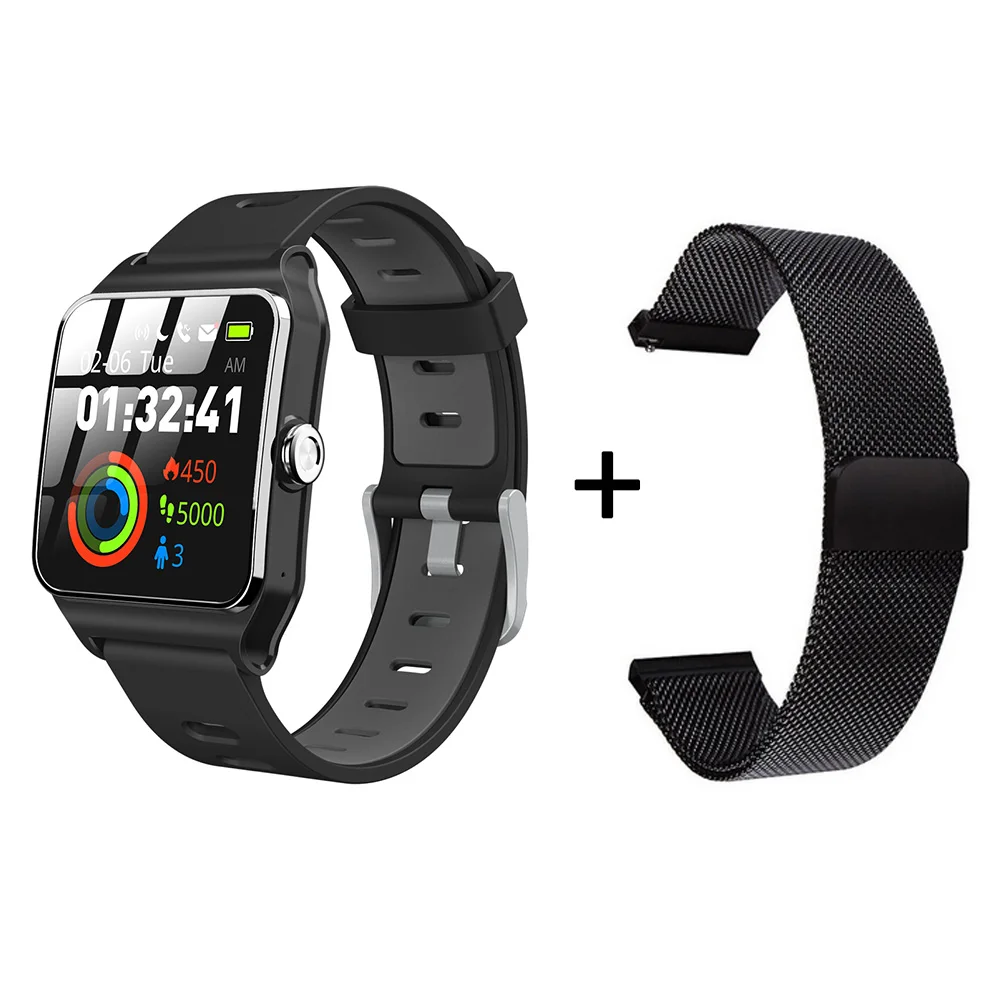 Гарантия 1 год BR3 gps 17 видов спорта Smart Band Bluetooth ч Strava браслет IP68 Водонепроницаемый Фитнес трекер Для мужчин часы - Цвет: Black add Black3