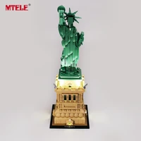yeabricks led light kit for 21042 architecture statue of liberty not include the model