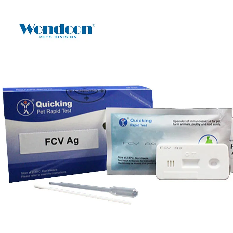 

Wondcon veterinary Feline FCV Ag Rapid Test Calicivirus Ag Test