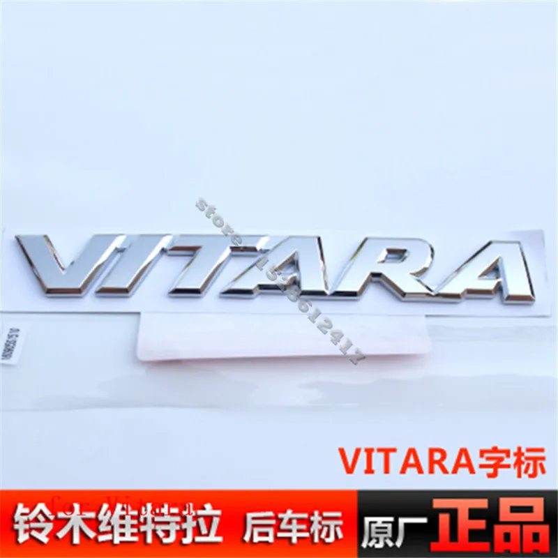 

Original authentic ABS car backup luggage sign 3D three-dimensional letter LOGO for 2015-2018 Suzuki Vitara Car styling