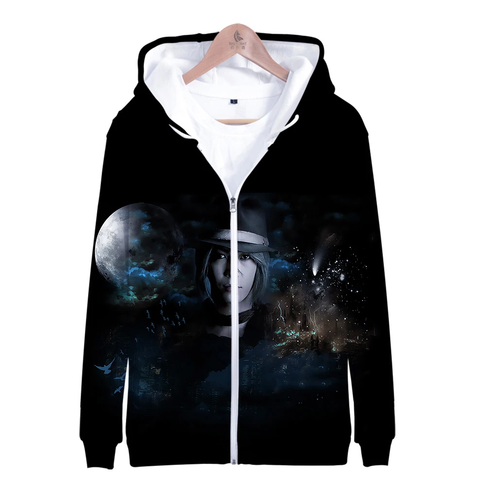

3D Print Zip Men's black Hoodies Yokai Ningen Bem The Movie Hoodie Men/Women Autumn Coat Male Street Wear Pullover Fashion Tops