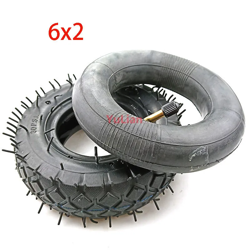 Высококачественная 6x2 трубчатая шина 6*2 для электрического скутера