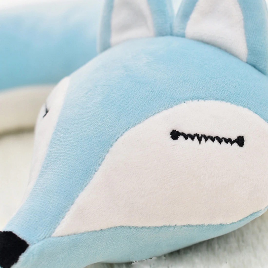 Дорожная U образная подушка для шеи Симпатичная лиса сна декоративная Офисная