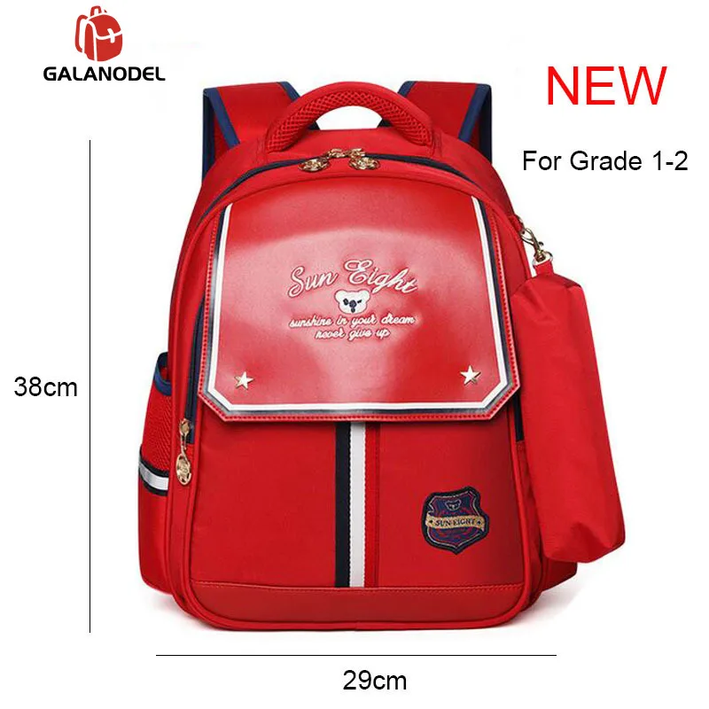Orthopedic Backpack Primary School Bags for Boys Girls Grade 1-2 Waterproof Backpacks Boy | Багаж и сумки