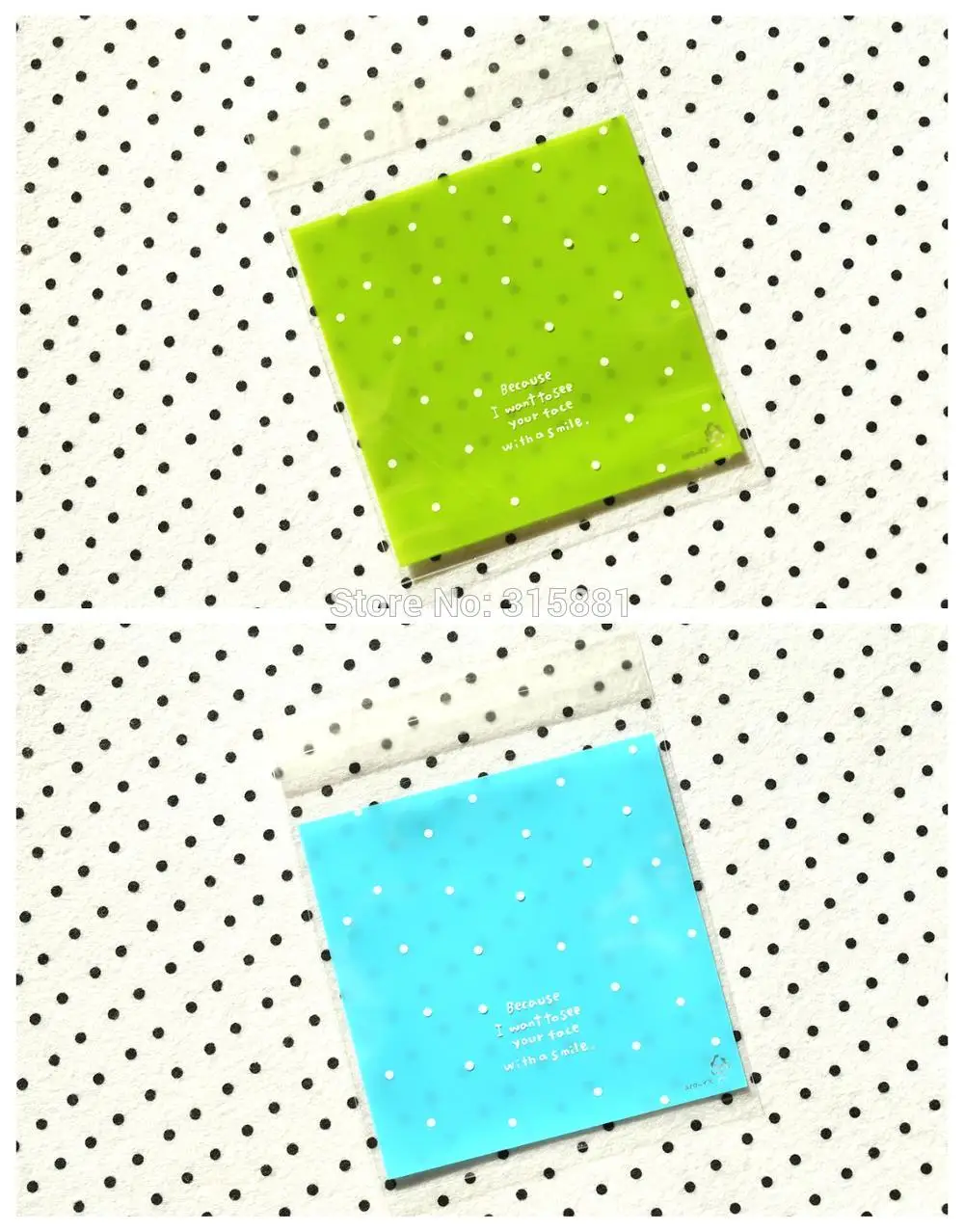 Самоклеящиеся Упаковочные пакеты Fresh dot пакет из ОПП для печенья украшения