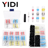 50250400pcs heat shrink solder seal tube waterproof insulated ring splice terminal cable wire sleeve connectors kit automotive