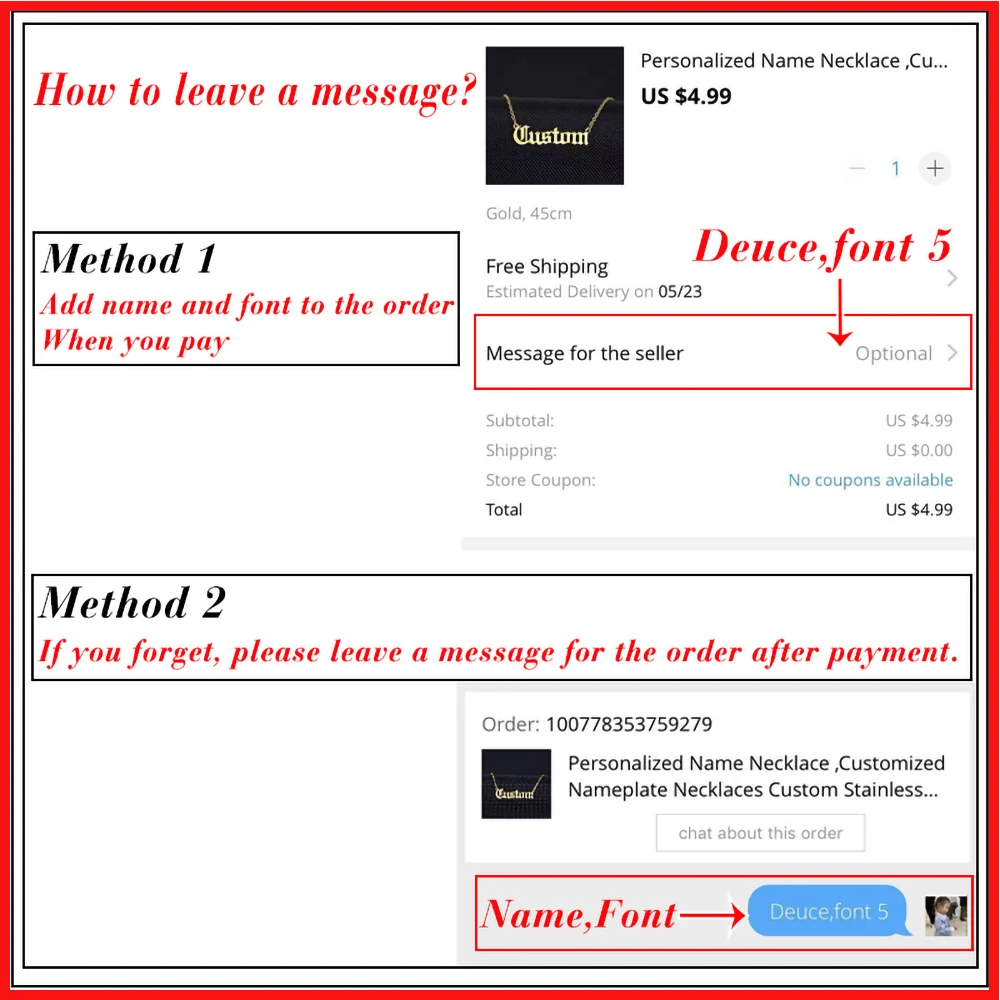 Индивидуальное модное ожерелье из нержавеющей стали именной буква Золотое колье