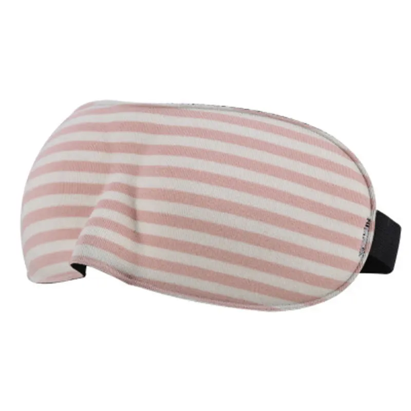 

ATOMUS 3d Sponge Shading Eyepatch Classic Stripe Sleep Eye Mask Breathable Portable Blindfold Travel Black Eyeshade Cover