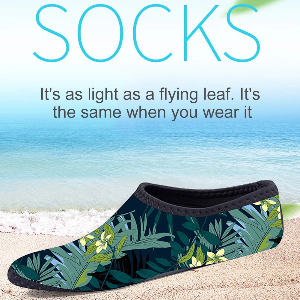

Unisex Diving Sock Barefoot Water Sports Skin Shoes Aqua Sock Snorkeling Seaside Swimming Pool Non-slip Sock Anti-skid Yoga Shoe