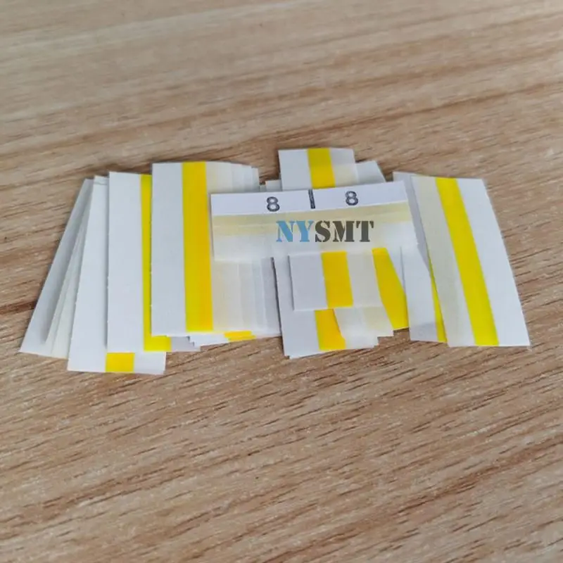 Лента с высокой вязкостью SMT желтая одной стороны 8 12 16 24 мм 1000 шт./коробка | Клейкие