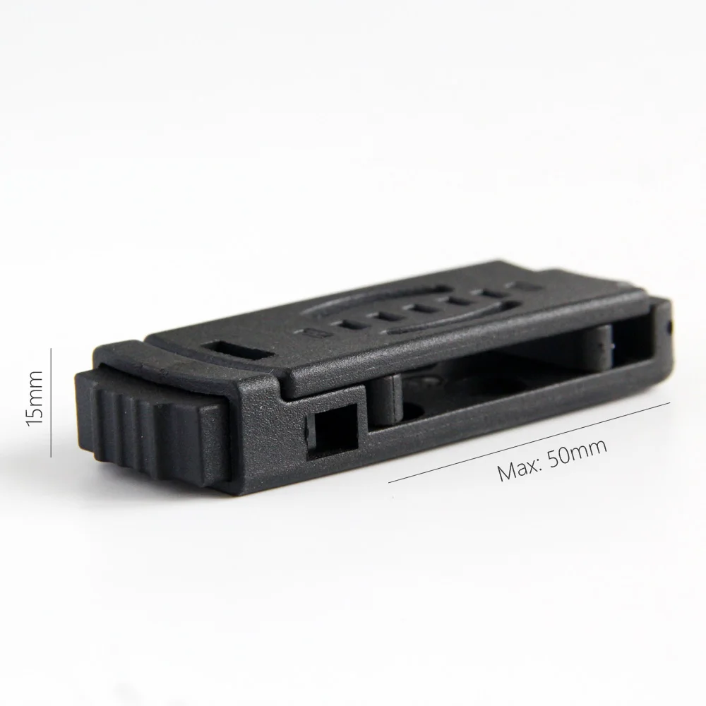 Small DCL Combat Loop Holster/Sheath Mount with Screw Belt Clip - Kydex HOLSTEX Boltaron Belt Loop image 4