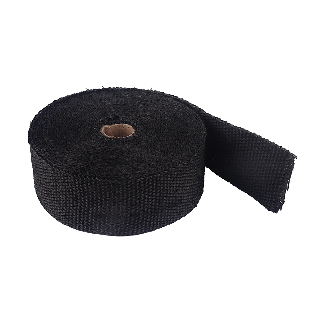 10M*50MM Car Moto Heat Shield Wrap Turbo Exhaust Tape Pipe Shields Manifold Header Insulation Cloth Roll | Автомобили и мотоциклы