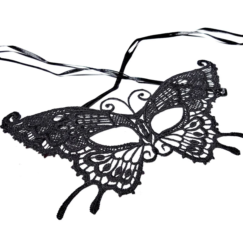 2019 Новая Сексуальная кружевная маска с бабочкой для девушек и женщин маскарадная