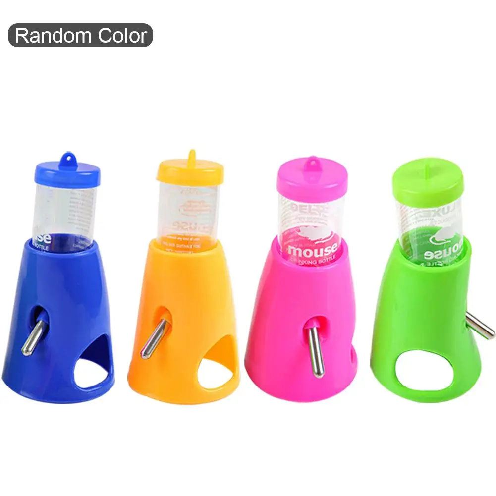 Флакон для воды 2 в 1 хомяка 80 мл|Кормление собаки| |