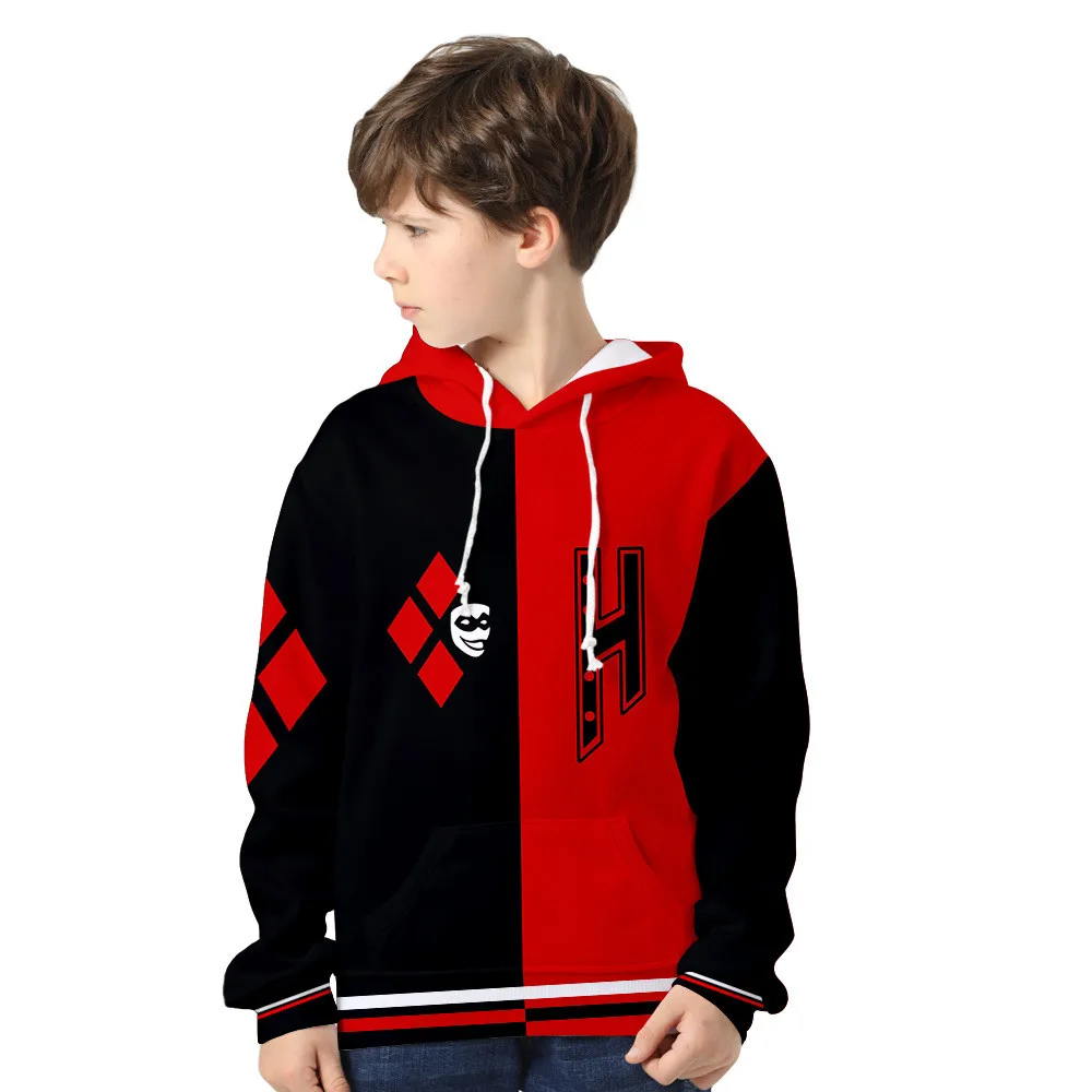 Костюм для костюмированной вечеринки с принтом Птицы-добыча Харли Квинн клингон