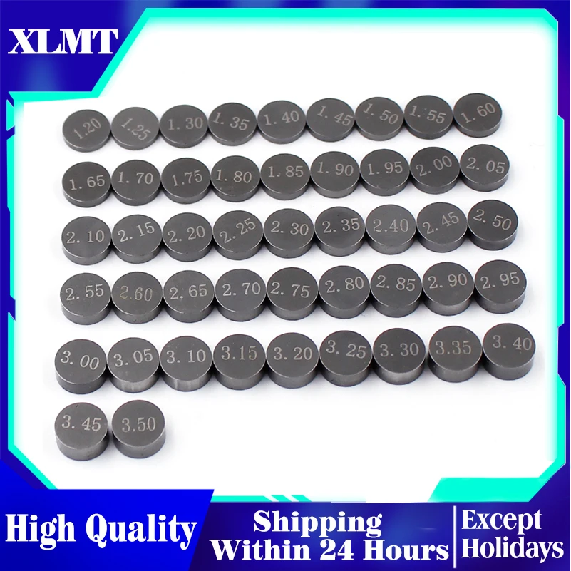 

5Pcs 5 pcs 7.48mm Motorcycle Engine Parts Adjustable Valve Gasket Shim Complete Refill Kit For Honda Suzuki Yamaha Kawasaki ER6N
