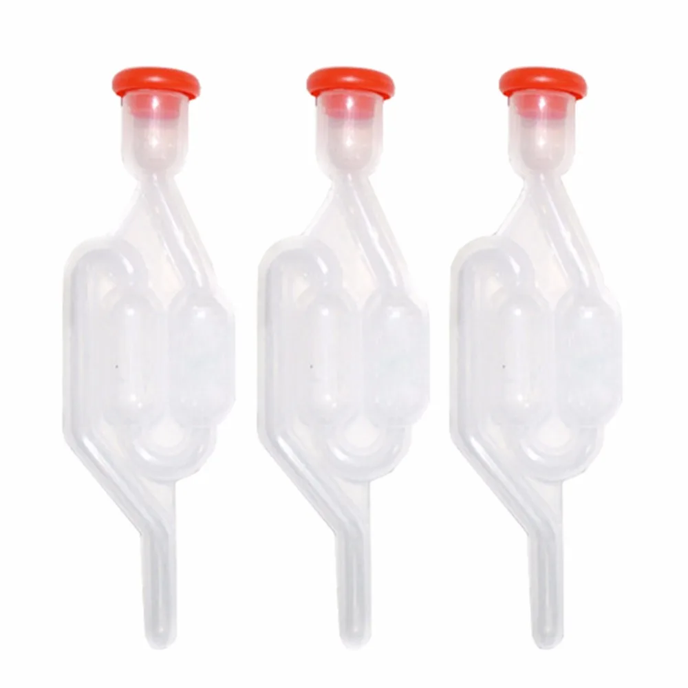 3 шт. Пластик винная пробка для домашнего пивоварения воздушный замок пузырь