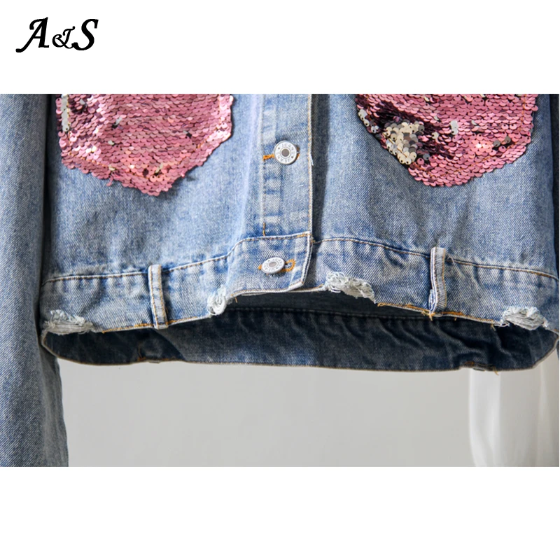 

Denim Jacket Oversize Women Casual Long Sleeve Coat Women Autumn Female Jaqueta Woman Jeans Jacket Women Summer Jaqueta Feminina