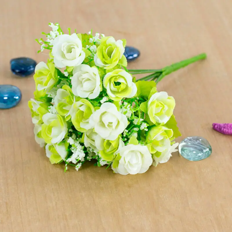 21 голова искусственные бутоны шелк пион Винтаж поддельные маленькие розовые