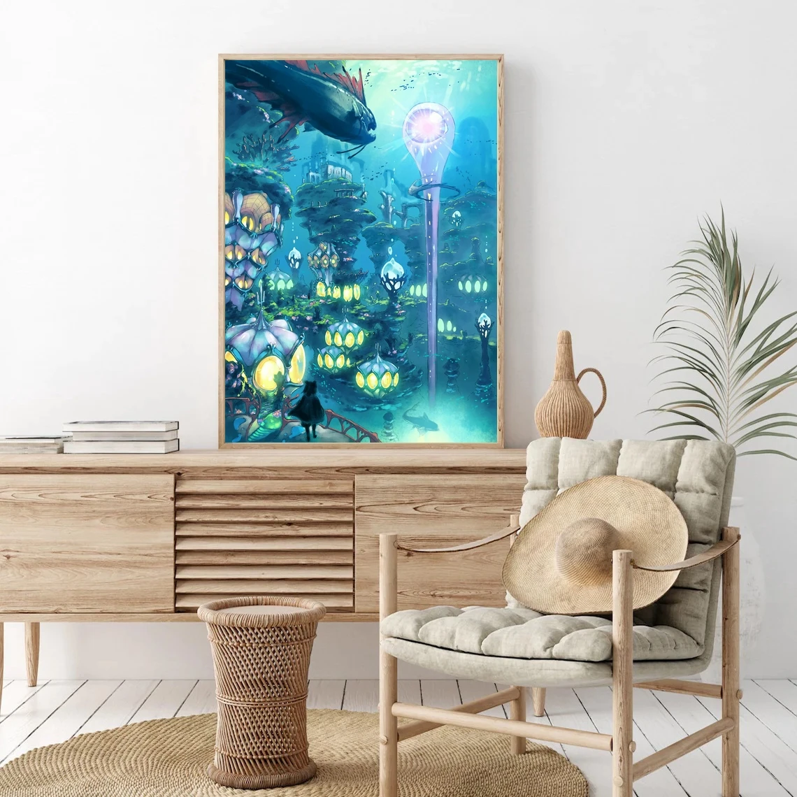 Yoru No Kuni аниме постер холст печать настенная живопись Домашний декор - купить по