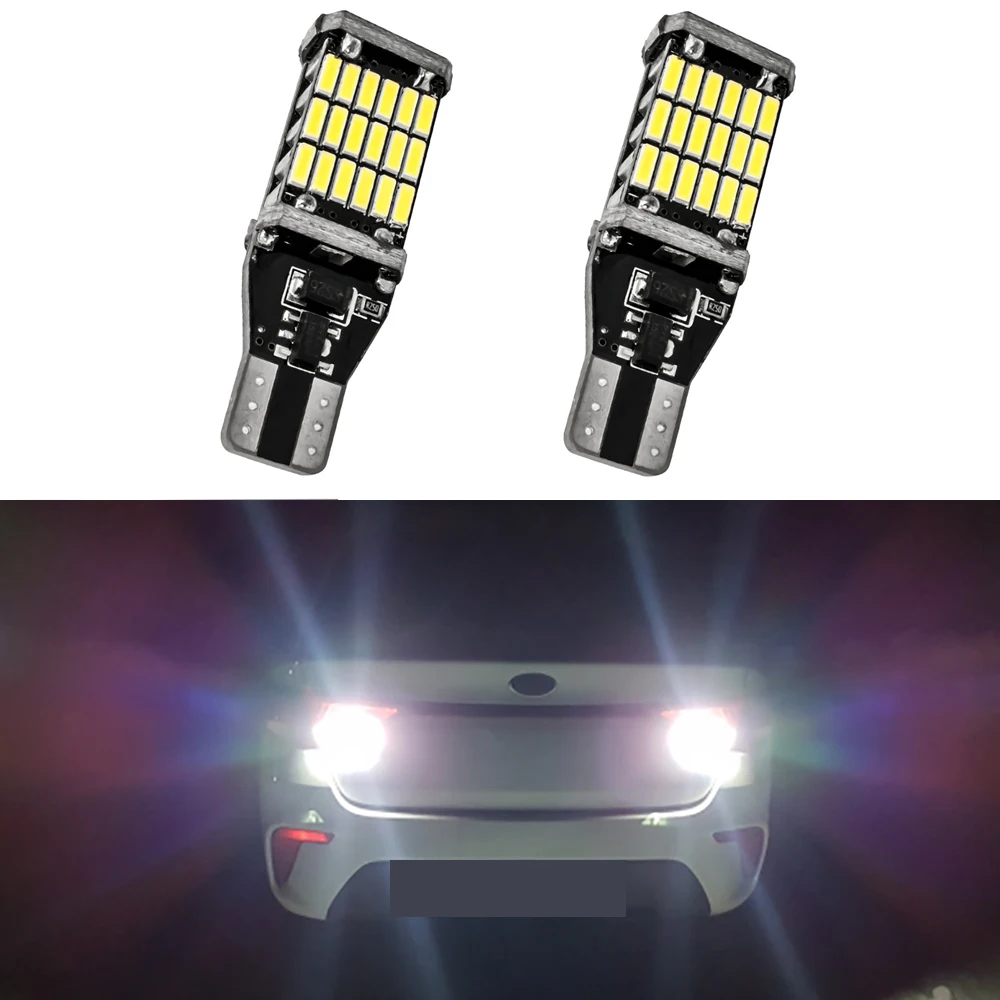 2 шт. автомобисветодиодный светодиодные лампы T15 W16W для Audi A4 B6 B8 B7 A6 C5 C6 4F C7 A3 8P A7 A8 Q5