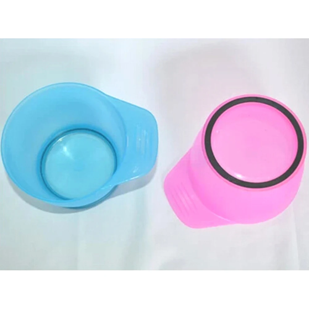 

1pc Plastic Dye Bowl Hair Dyeing Palette Bowls Salon Dye Mixing Bowls Barber Hairdressing Styling Tool