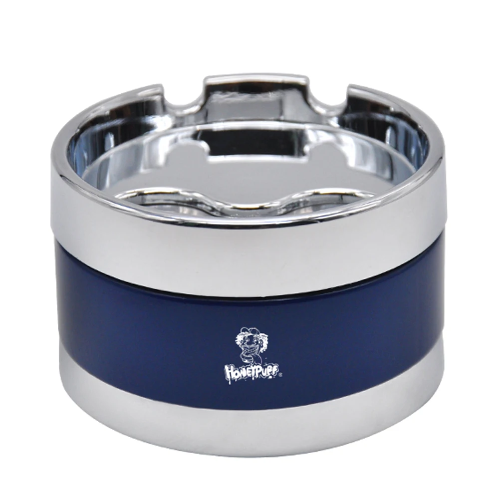 HORNET Премиум нержавеющая сталь тушение роторная крышка пепельница сигареты чашки