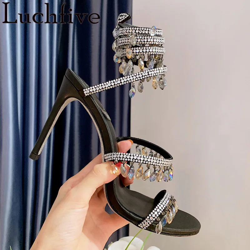 

Сандалии с открытым носком, летняя обувь, женские босоножки с кисточками, обувь из натуральной кожи без застежки