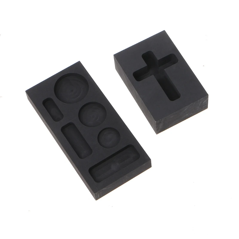 

Graphite Casting Ingot Mold Coin Combo Metal Casting Refining Scrap Bar for Melting Casting Refining Metal Jewelry Gold