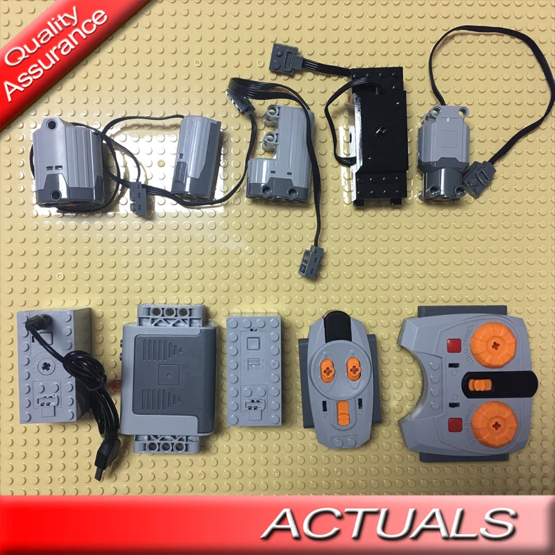 Двигатель строительные блоки RC автомобиль Мощность функции ИК RF приемник