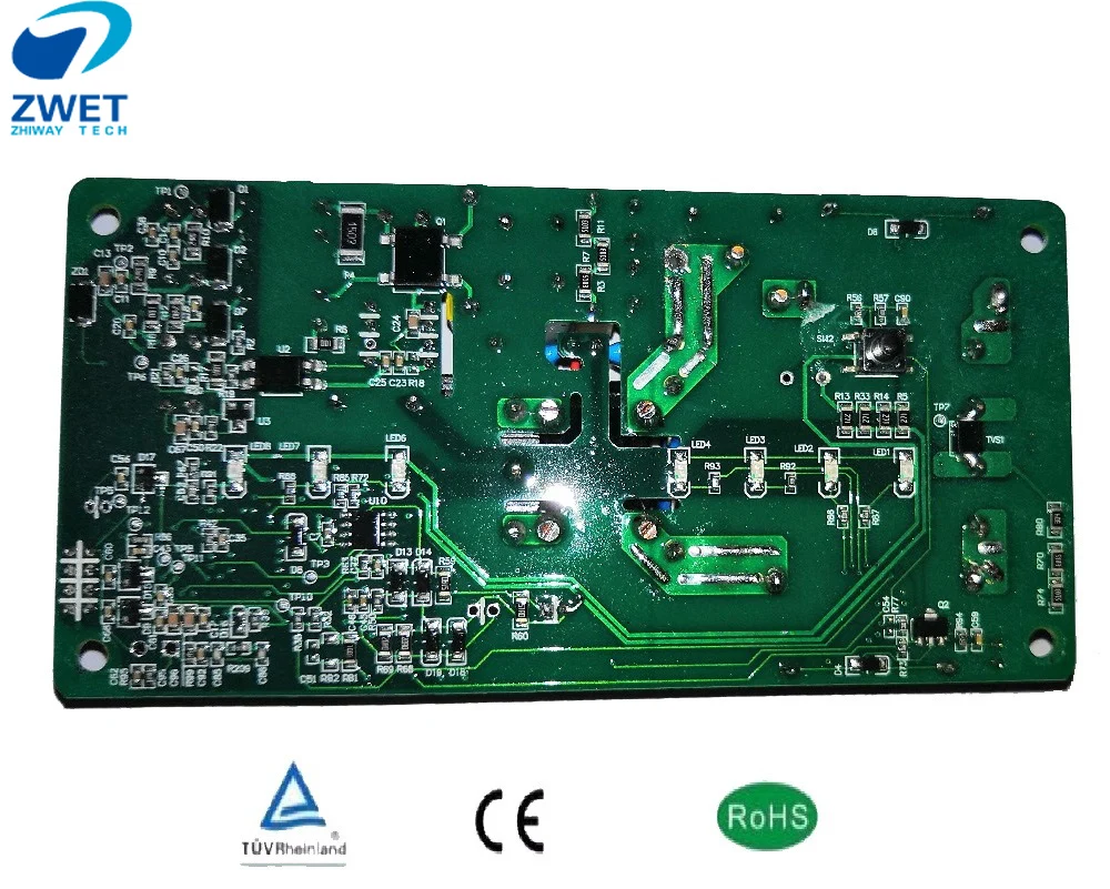 ZWET evse SAE J1772 тип 1 электрический автомобиль специальная зарядная монтажная плата контроллера 6A 8A 10A 12A 16A/вход 220~ 250 В PCBA