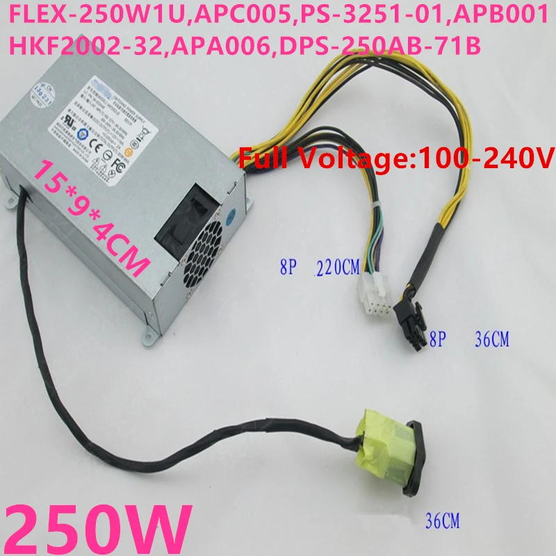 Новый оригинальный блок питания для Lenovo B325I 320 520 545 340 250W APB001 HKF2502 3A APA006 DPS 250AB 71 B 84